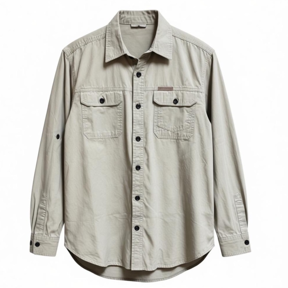 FIELD & STREAM ORIGINAL OUTFITTERS LONG SLEEVE UTILITY HUNTING SHIRT SIZE MED